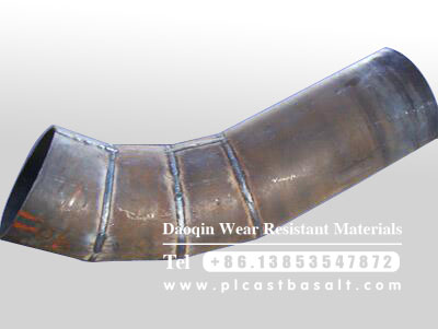 cast basalt elbow in cutting combination