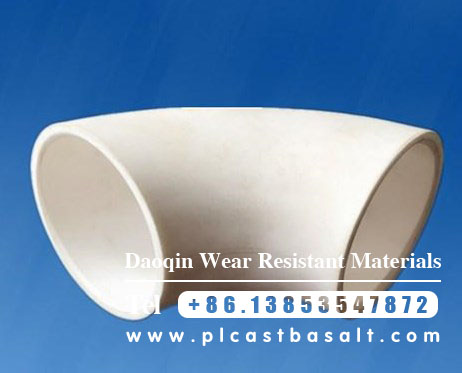 wear resistant ceramic elbow