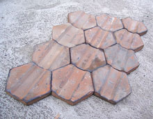 hexagonal tile