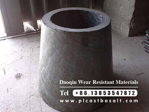 different-diameter cast basalt pipe
