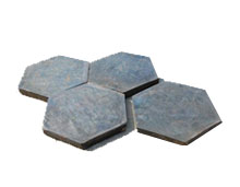  hexagonal cast basalt tile